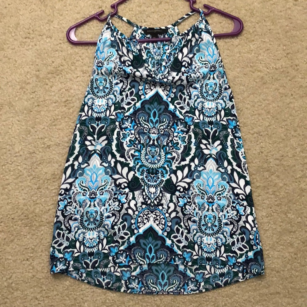 Banana Republic patterned tank - Picture 1 of 3